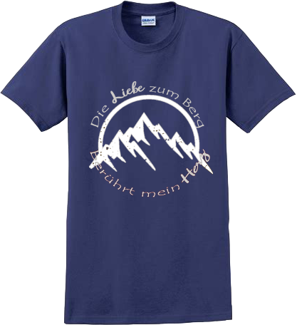 T- Shirt - Die Liebe zum Berg
